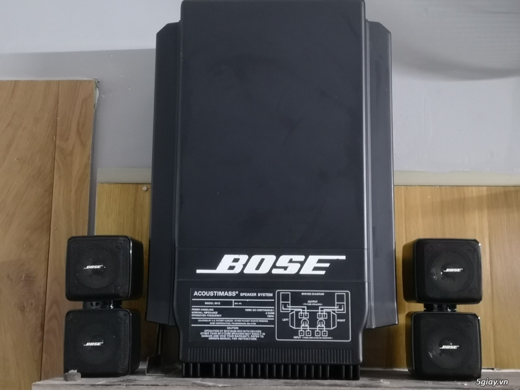 Bộ Bose Acoutimas 501Z mới - 1
