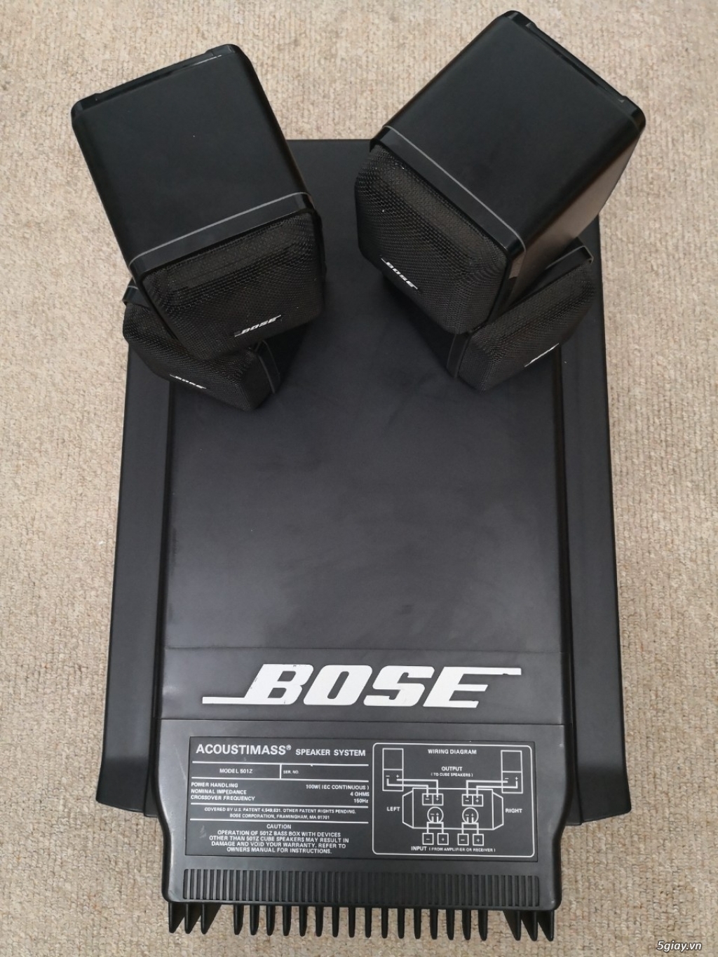 Bộ Bose Acoutimas 501Z mới - 3