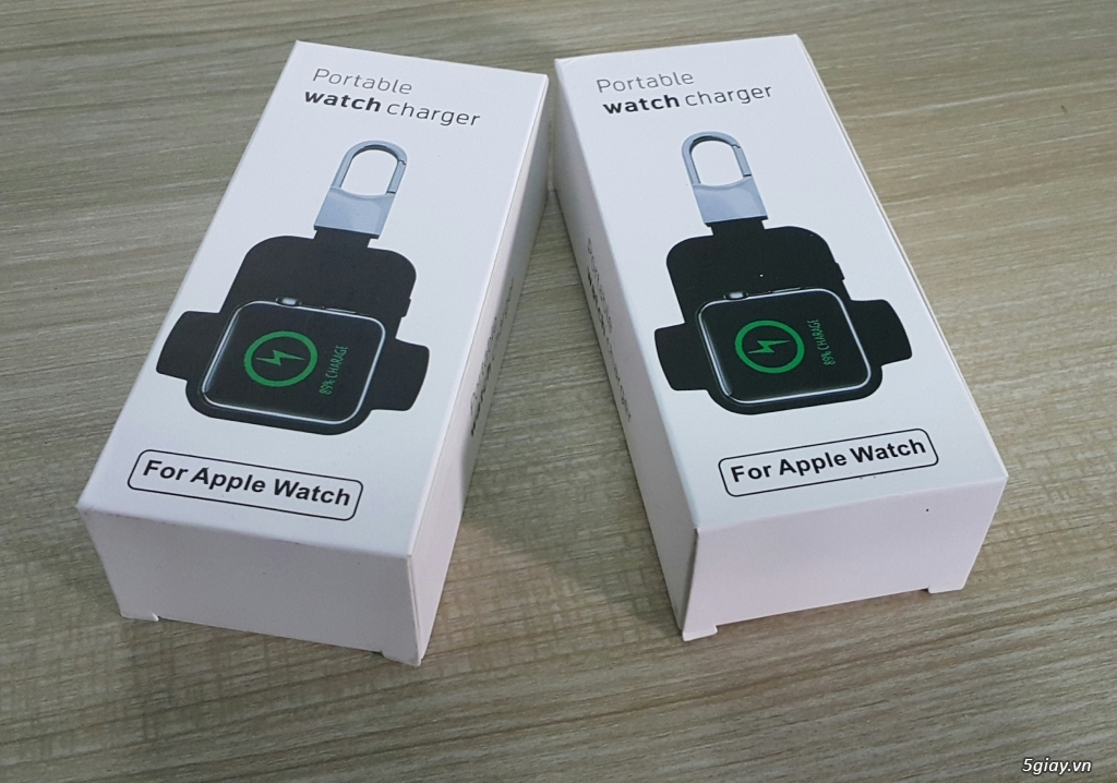 Sạc Dự Phòng Đồng Hồ Thông Minh (Apple Watch) Dạng Móc Khóa Mini!
