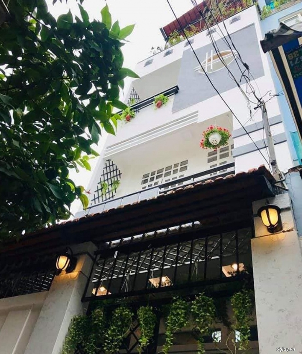 Bán nhà xinh Bùi Thị Xuân, Tân Bình, 4x11m,  4 tầng, 0932678040 - 3
