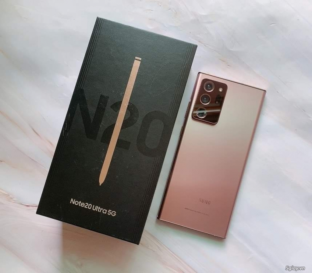 SAMSUNG Note 20 Ultra 5G chính hãng Fullbox giá rẻ nhất q Tân Bình !!! - 1