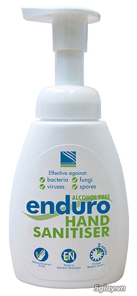 Nước rửa tay dạng bọt không cồn Enduro 200ml