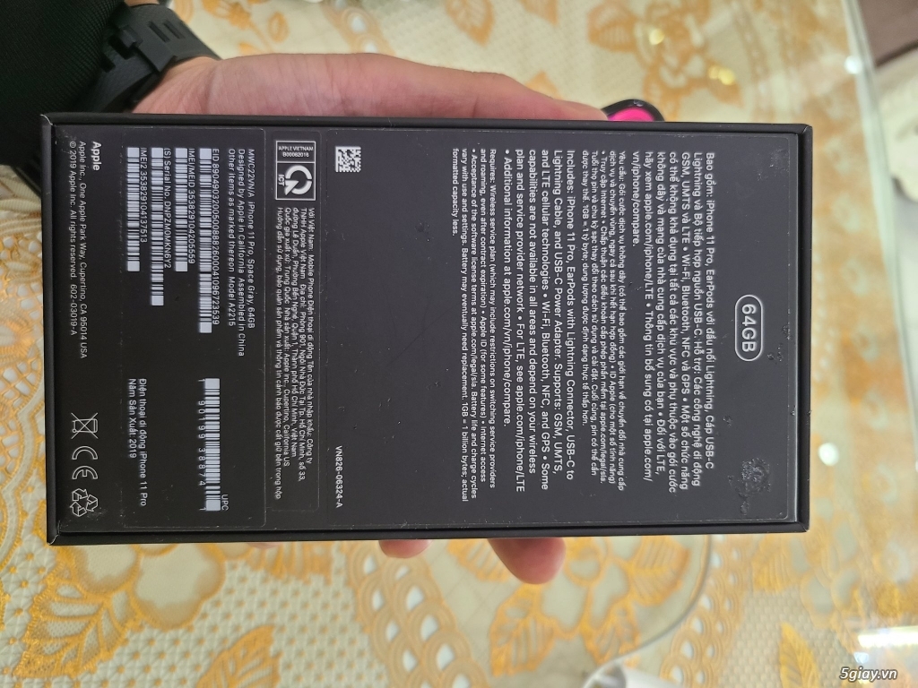 Bán Iphone 11 Pro 64Gb Grey Vn/a - 1