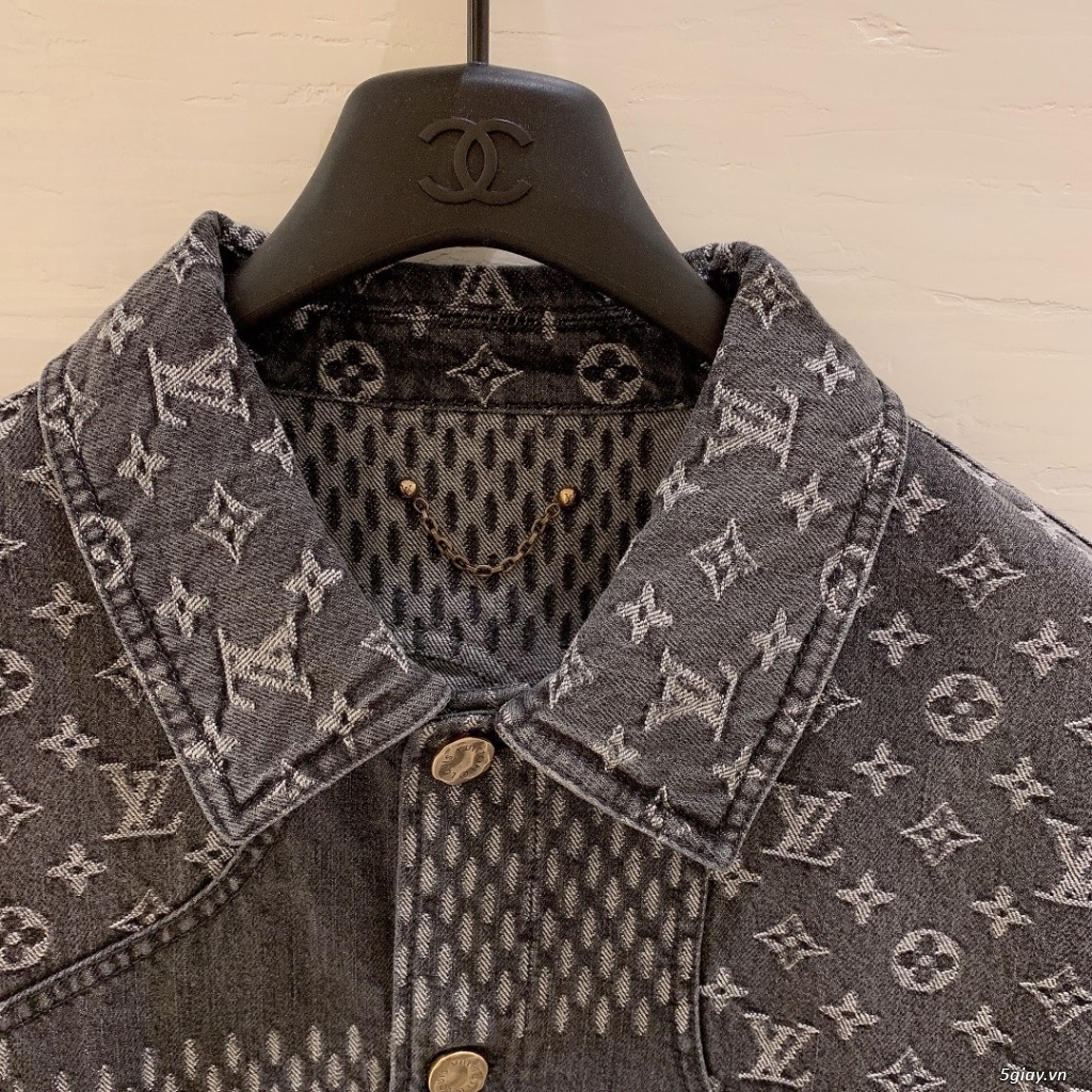 Louis Vuitton Nigo Denim Jacket order 5giay