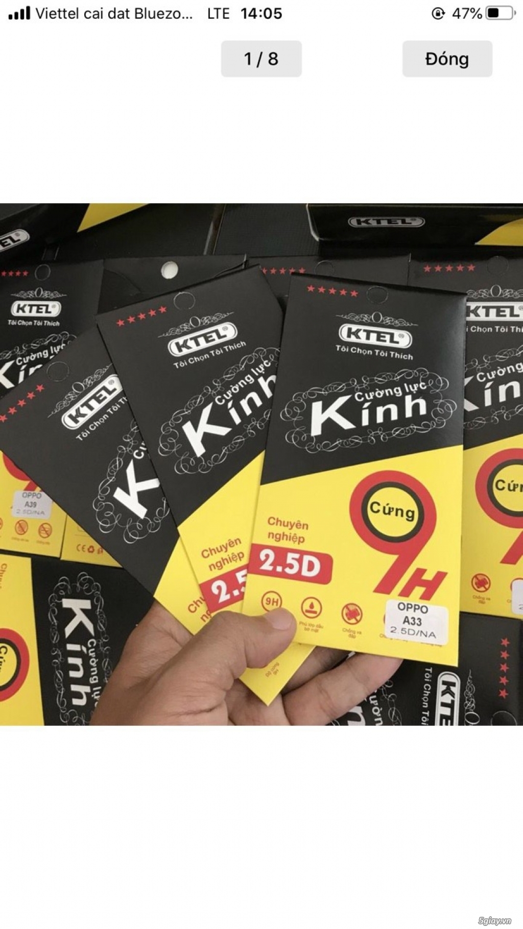 Kính cường kực KTEL