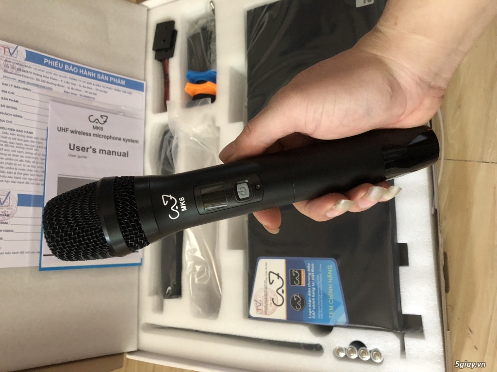 Micro cho karaoke gia đình phòng hát sk - 3