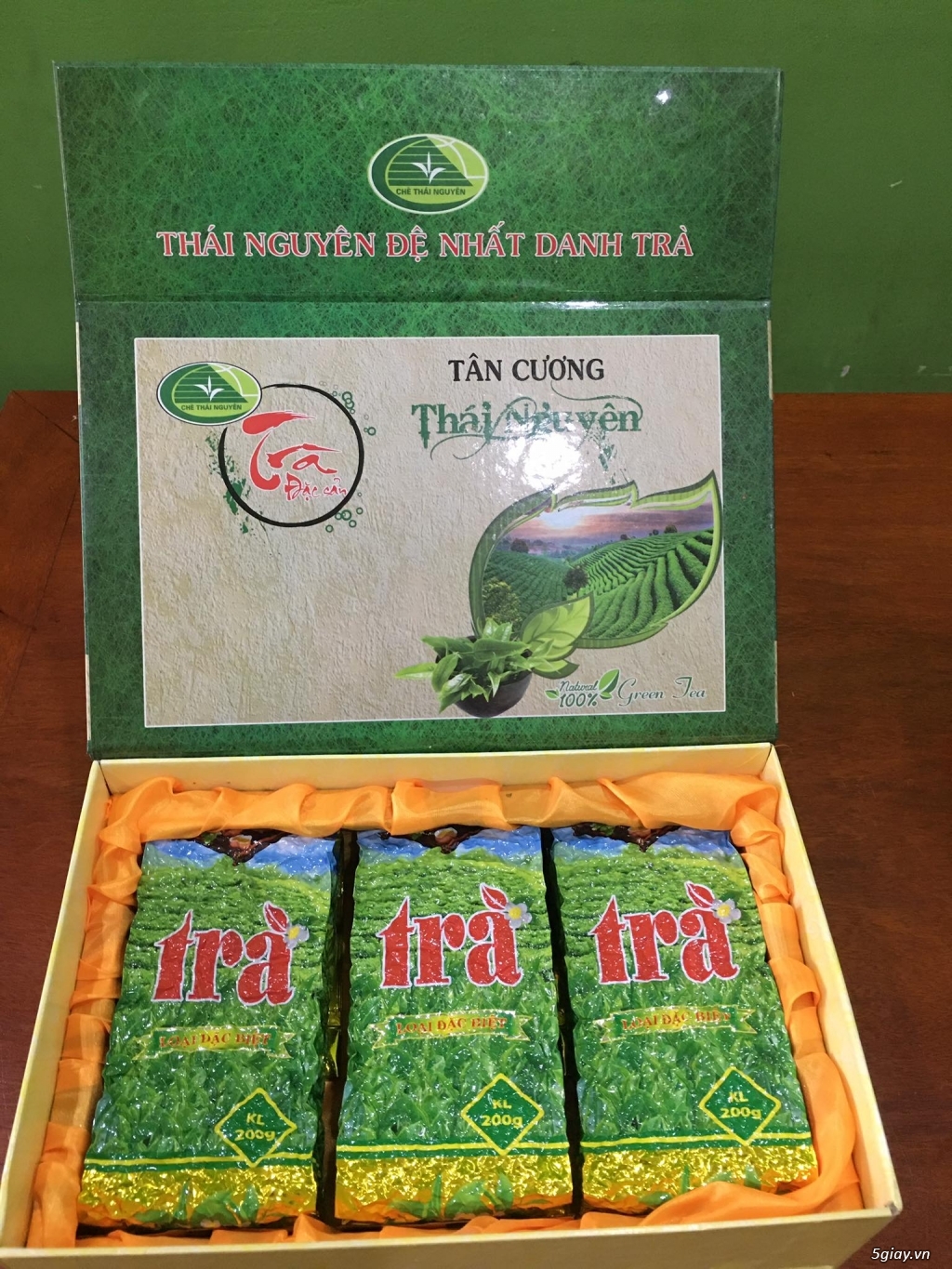 Trà xanh Thái Nguyên ở Hồ Chí Minh đúng chuẩn vị trà truyền thống