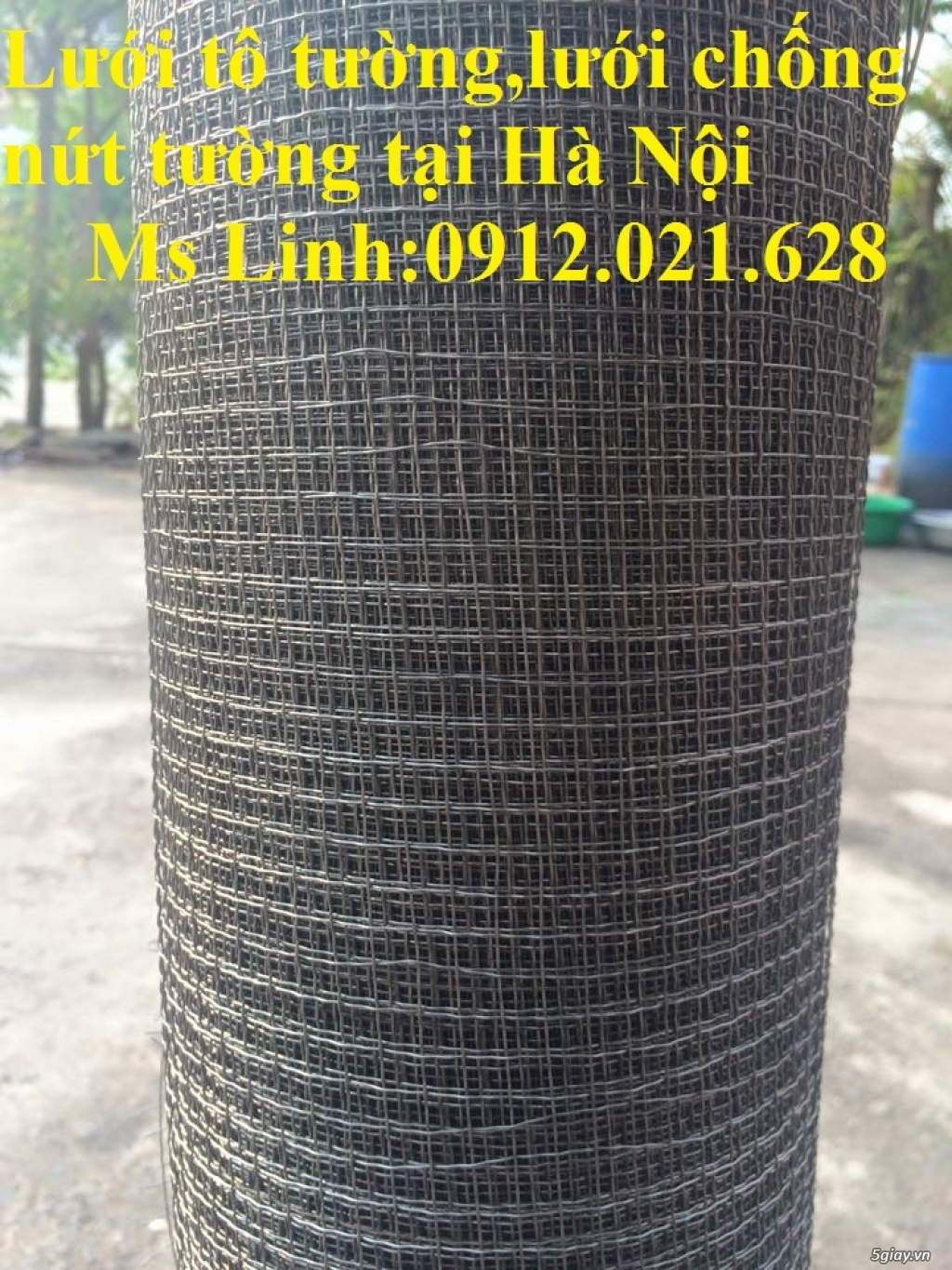 Lưới trát tường mạ kẽm dây 0,7 ô 10 x 10, dây 1ly ô 10 x 10mm