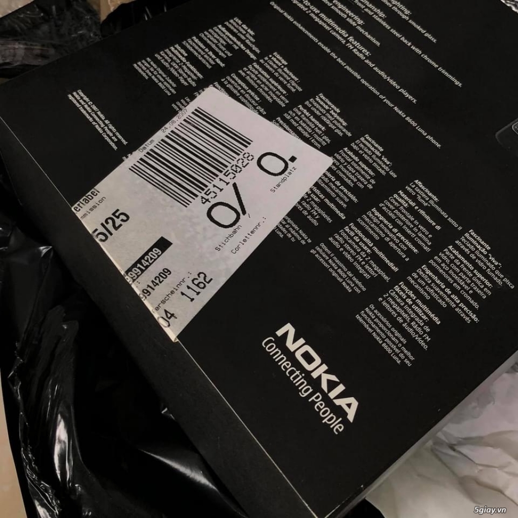 Xem ảnh lớn. Siêu phẩm Nokia 8600 Luna new cứng nguyên box Germany - 6