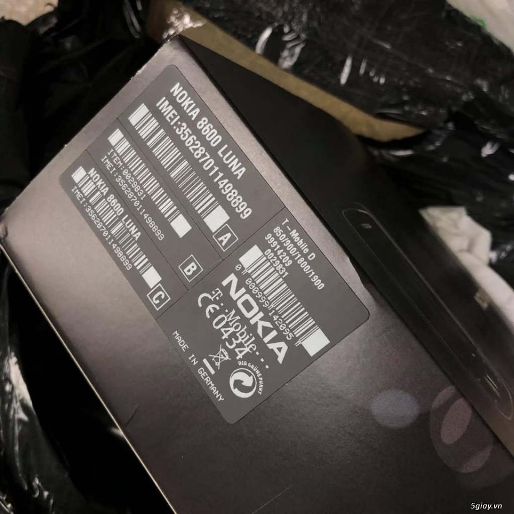 Xem ảnh lớn. Siêu phẩm Nokia 8600 Luna new cứng nguyên box Germany - 10