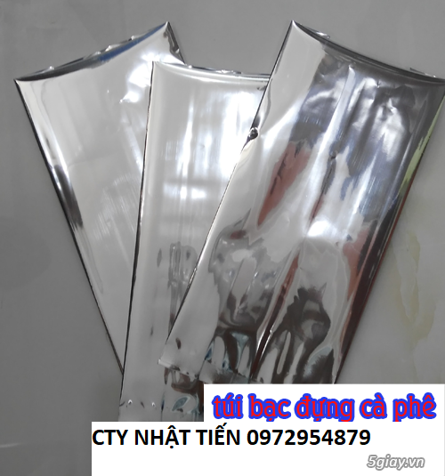 Túi bạc đựng cà phê, túi cà phê 4 cạnh - 1