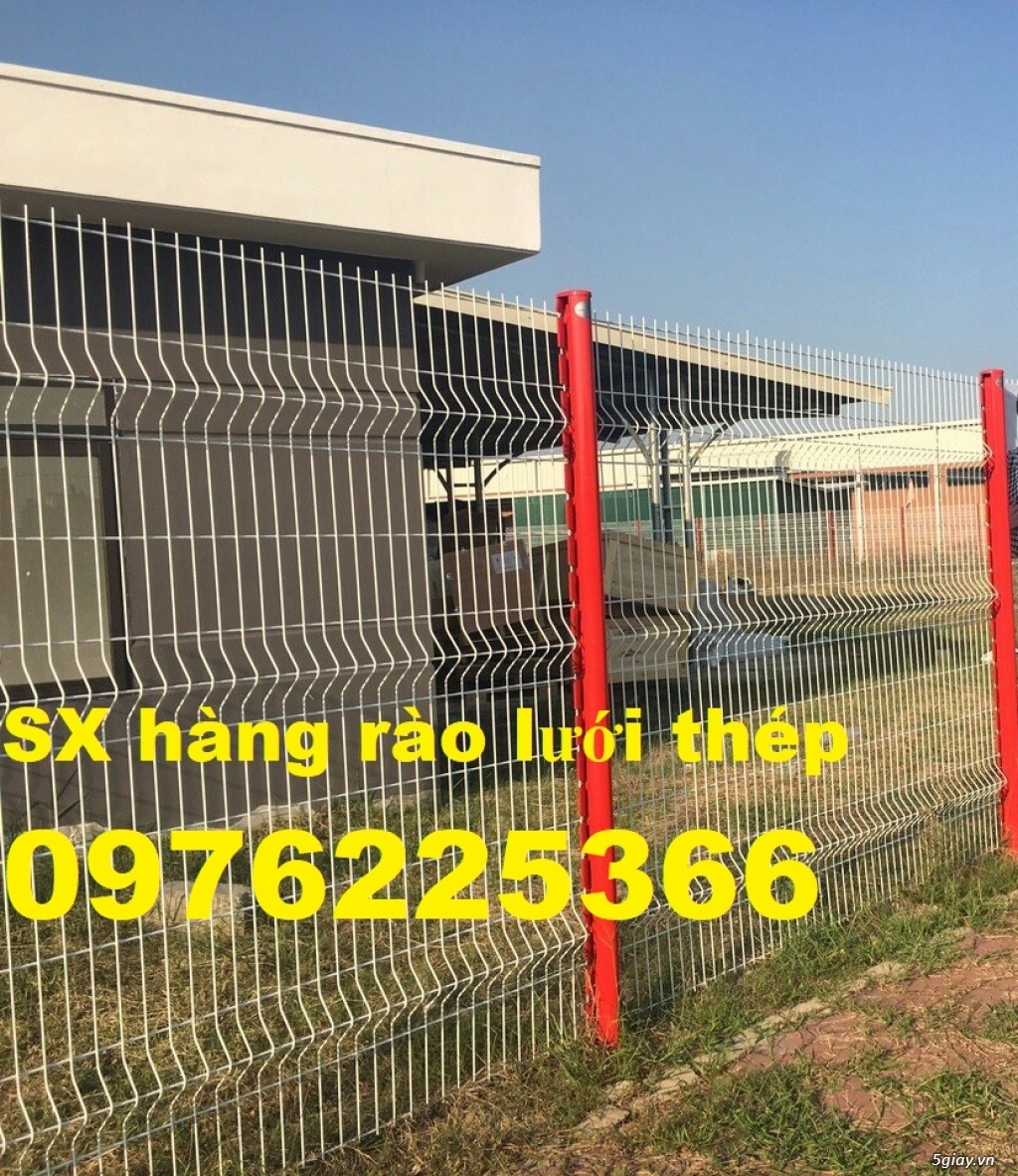 Hàng rào lưới thép mạ kẽm nhúng nóng, hàng rào sơn tĩnh điện - 4