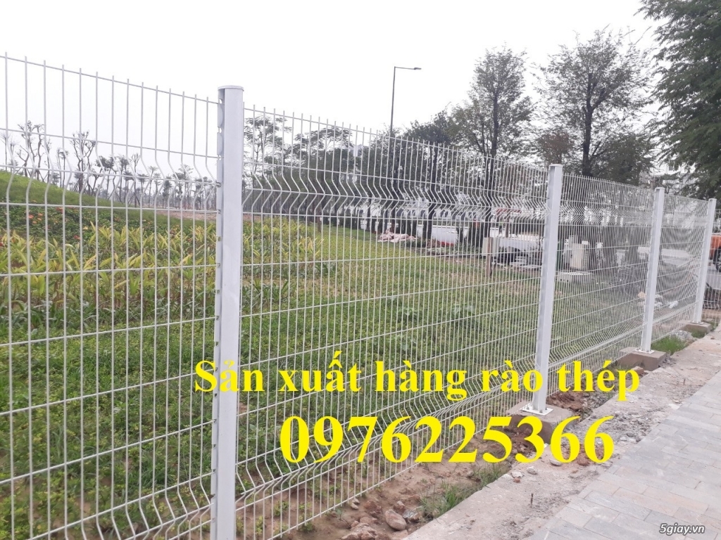 Hàng rào lưới thép mạ kẽm nhúng nóng, hàng rào sơn tĩnh điện - 6