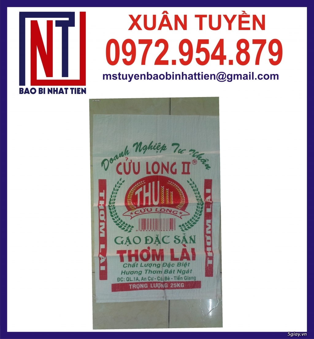 Cung cấp bao đựng gạo 25kg - 1
