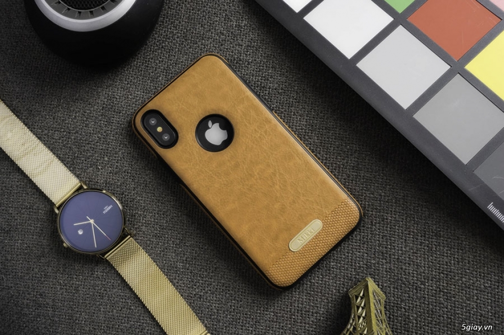 Ốp da Mikki cho iPhone - 14