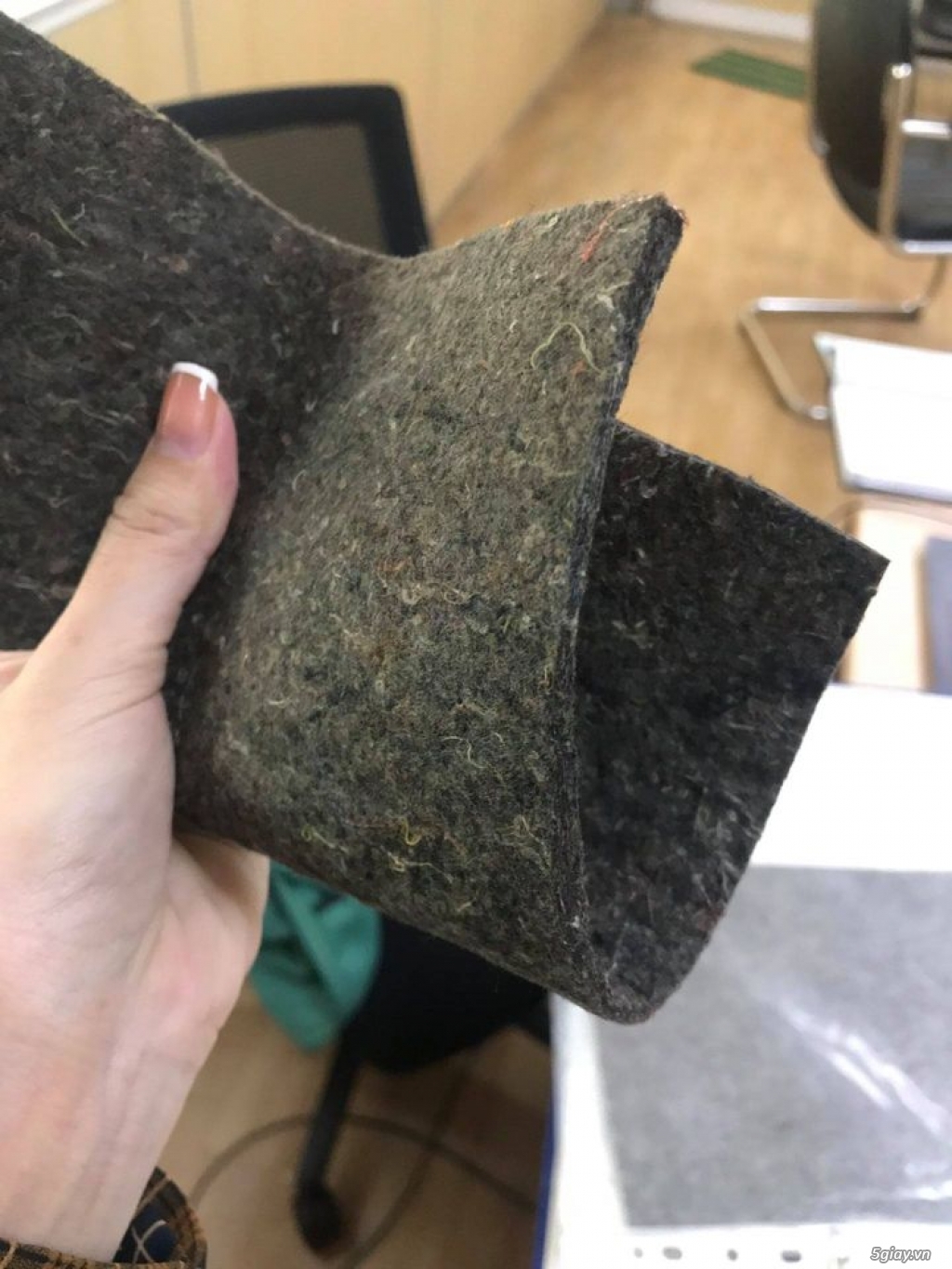 vải xăm kim, vải nỉ, gòn lọc, felt, non woven - 3