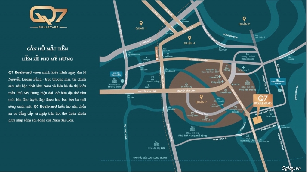 Bán căn hộ 2PN Q7 Boulevard 69m2 chỉ 2,59 tỷ Khu Phú Mỹ Hưng Quận 7. - 2