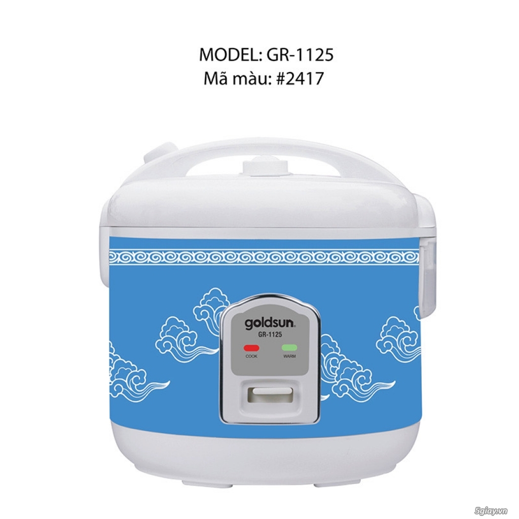 Xả kho nồi cơm điện Goldsun 1.2lit - 5