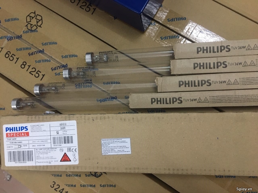 Địa chỉ bán bóng đèn tia cực tím Philips Tại TPHCM - 6