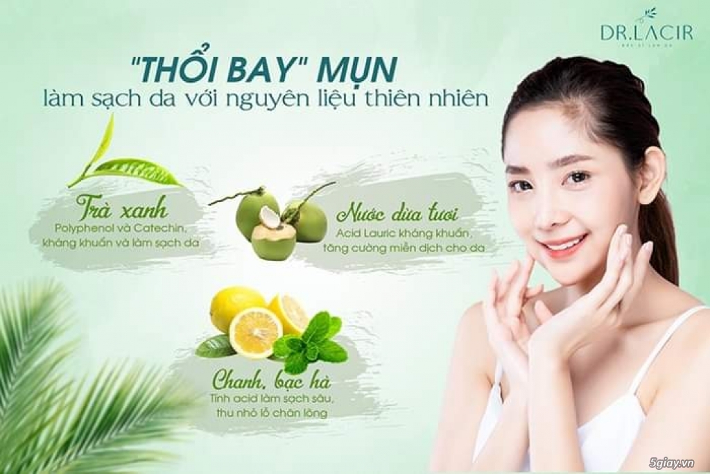 7 Cách làm sạch da mặt bị mụn bằng thiên nhiên