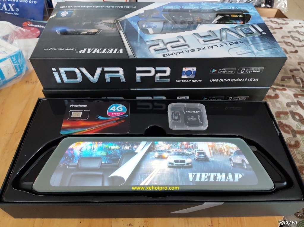 Camera hành trình VietMap IDVR P2 - truyền video trực tuyến