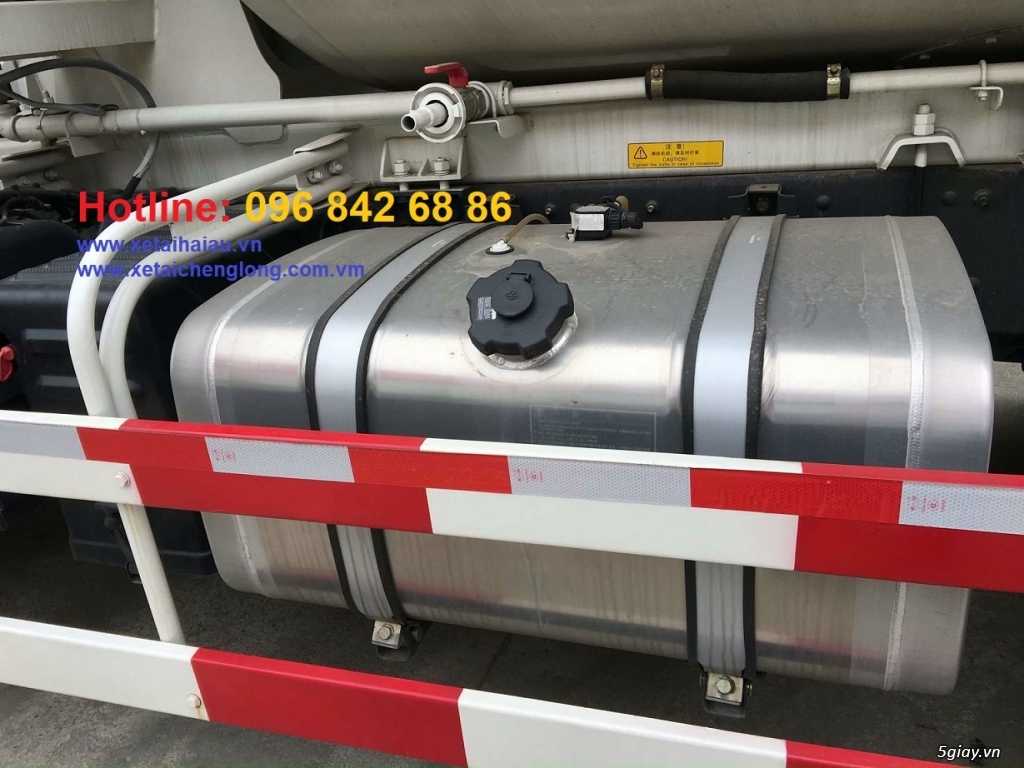 Xe trộn bê tông Chenglong Hải Âu 10 12 14 khối m3, 3 chân 6x4, giá tốt - 2