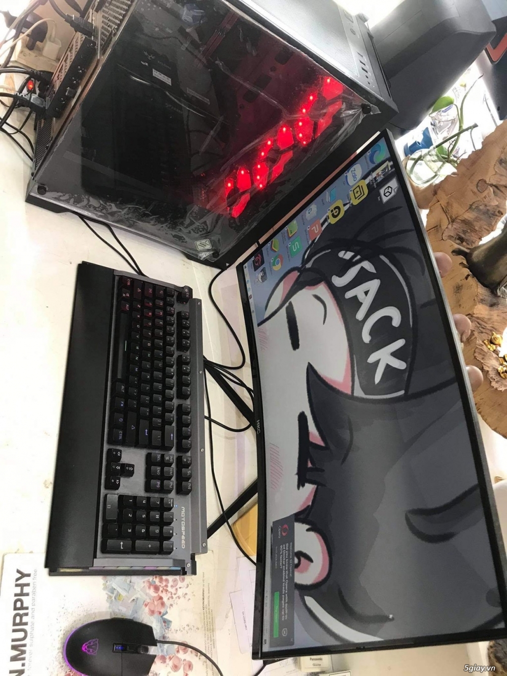 Cần bán bộ máy tính bàn i3 8100 1060 6gb 12 gb ram