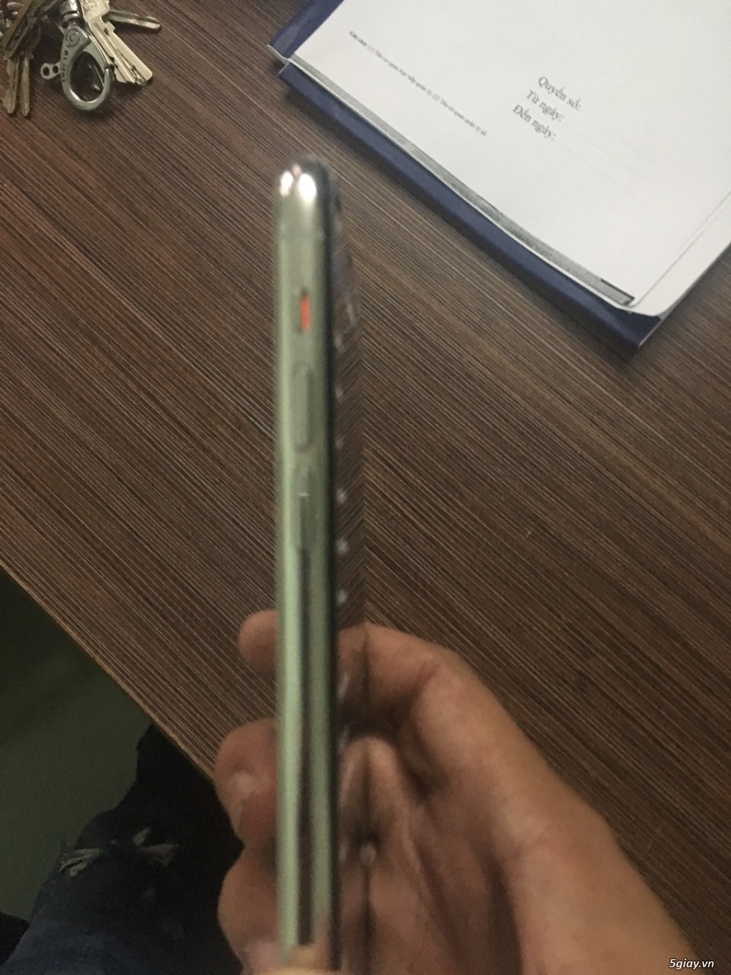 Iphone pro max silver 256gb bản za - 1
