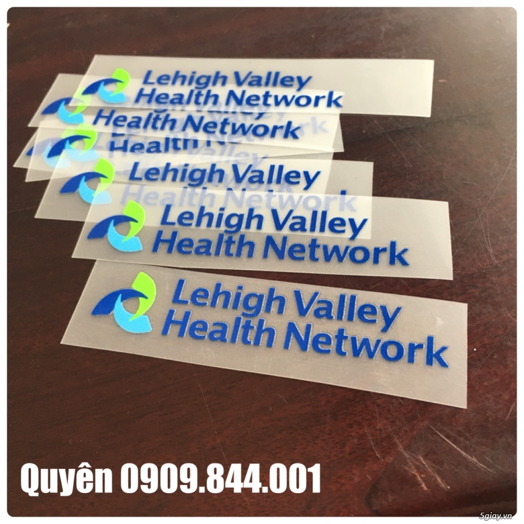 Nhãn ép nhiệt ( tem mác ép nhiệt) - 2