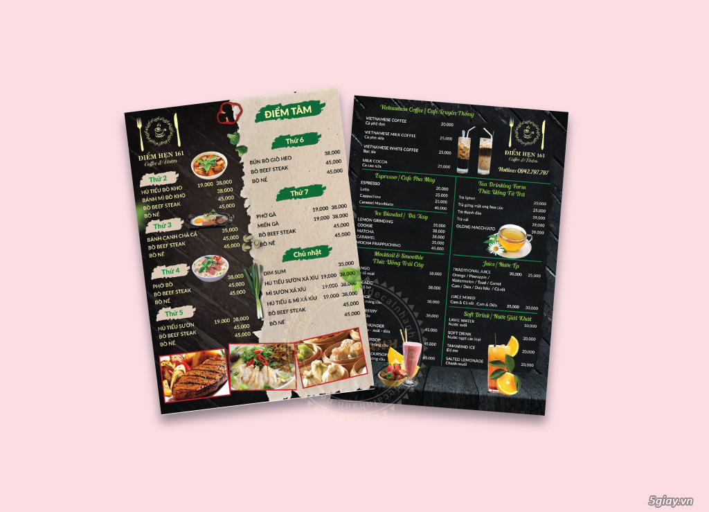 Tại sao phải cần in menu - thực đơn - 4