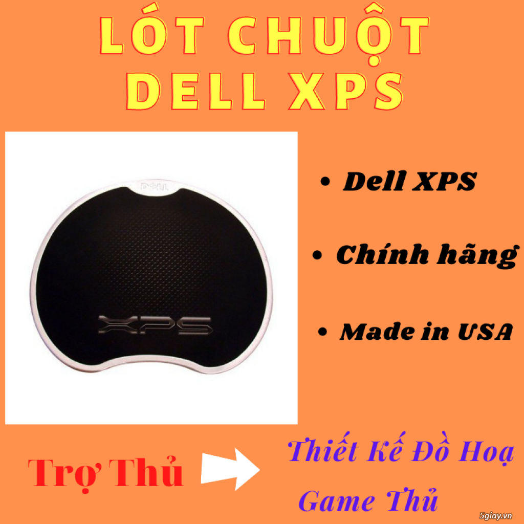 Miếng Lót Chuột Dell XPS Chính Hãng - Made in USD