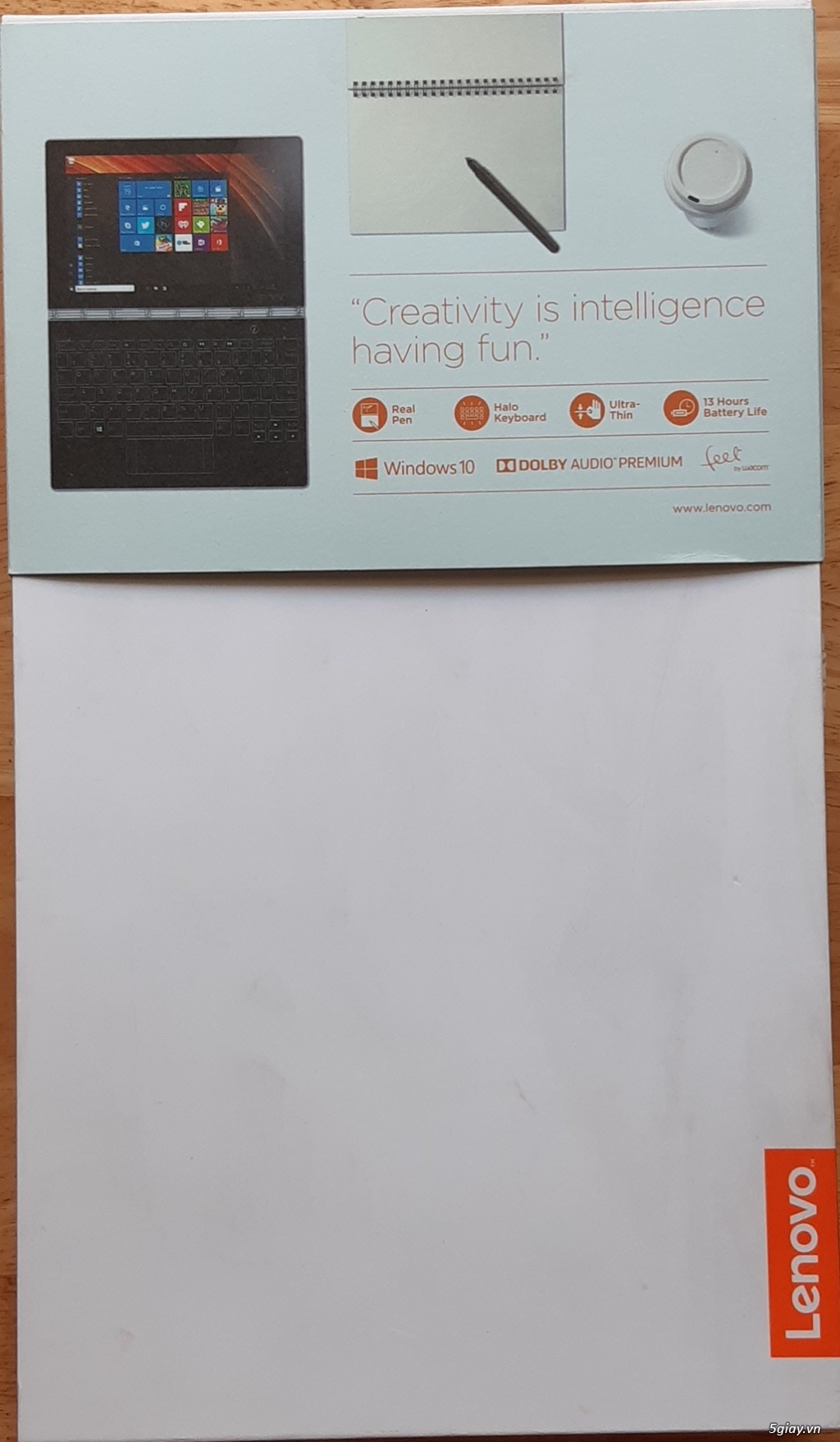 Lenovo Yogabook YB1 – X91F,Like new,Full Box,White/SSD128GB,giá mềm - 7