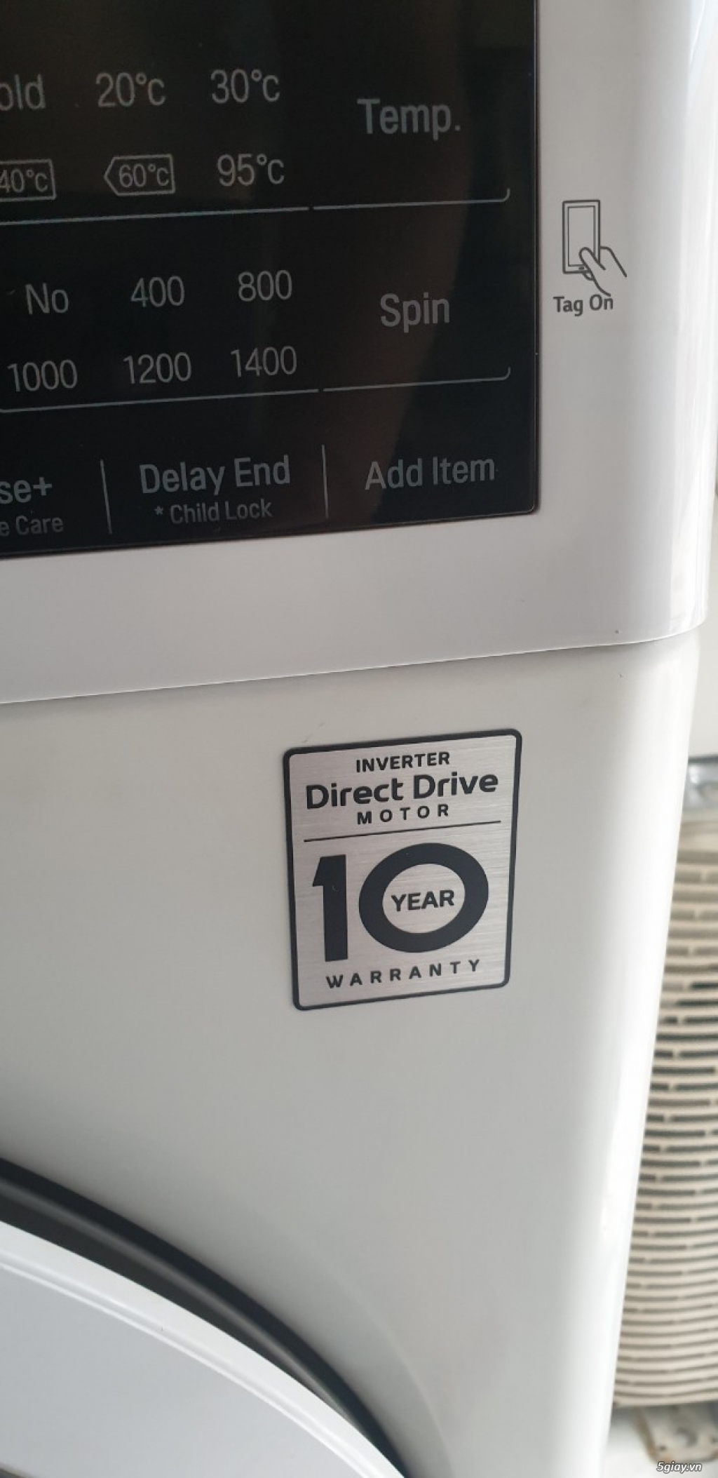 Bán Lại Máy giặt LG Inverter 7.5 kg cửa ngang mới 97% giá 4tr500k - 3
