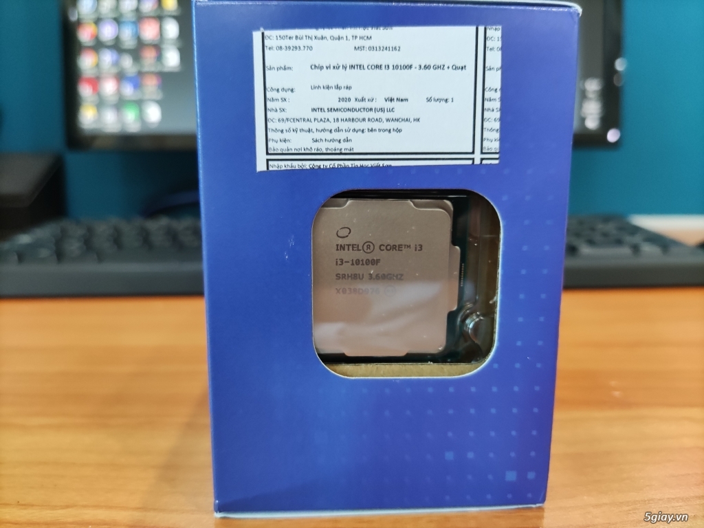 Intel 10100F new seal FullBox BH 36 tháng.