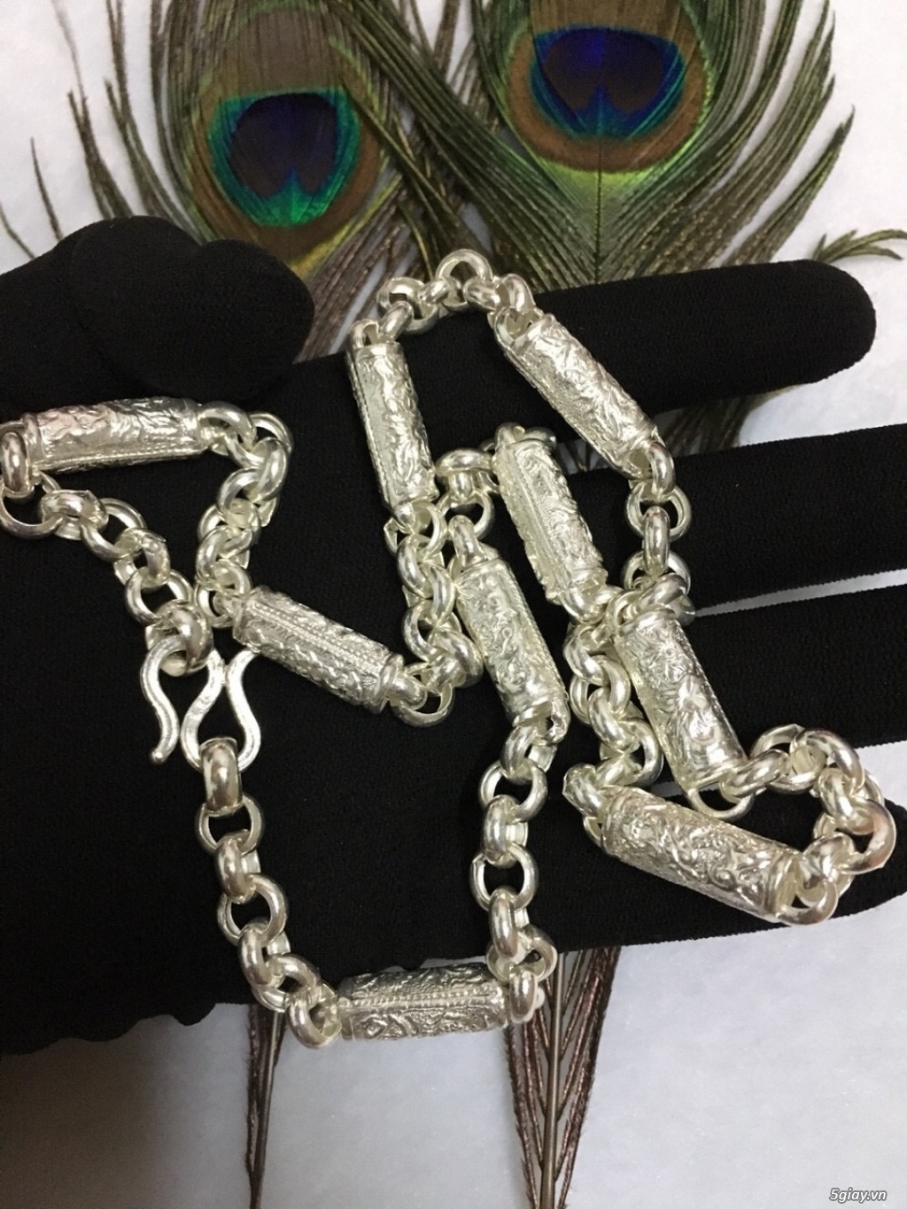 Nhẫn và dây chuyền bạc cao cấp 925-950 giá rẻ - 5
