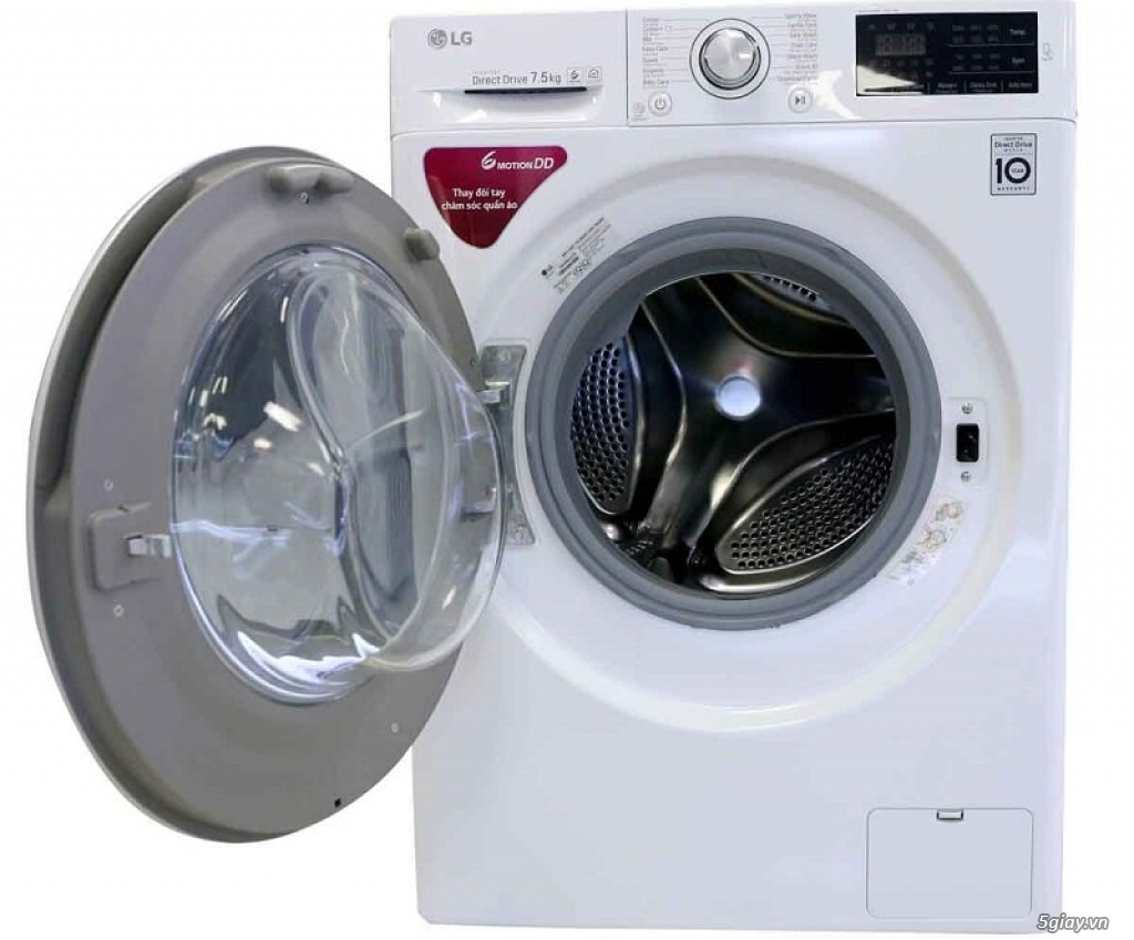 Bán Lại Máy giặt LG Inverter 7.5 kg cửa ngang mới 97% giá 4tr500k - 4
