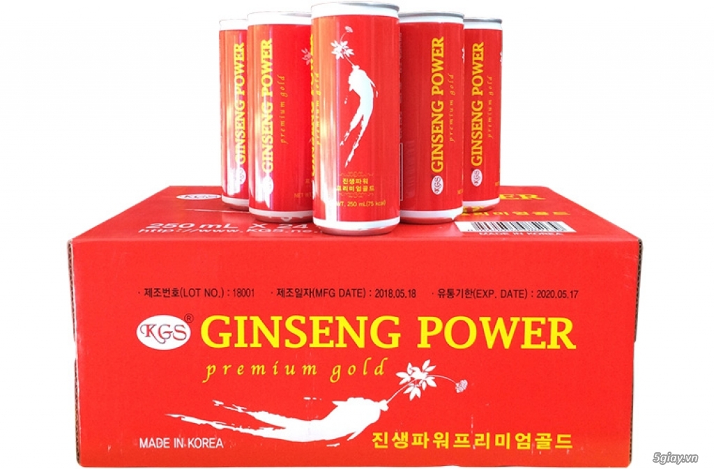 Nước tăng lực Red Ginseng Power KGS - 2