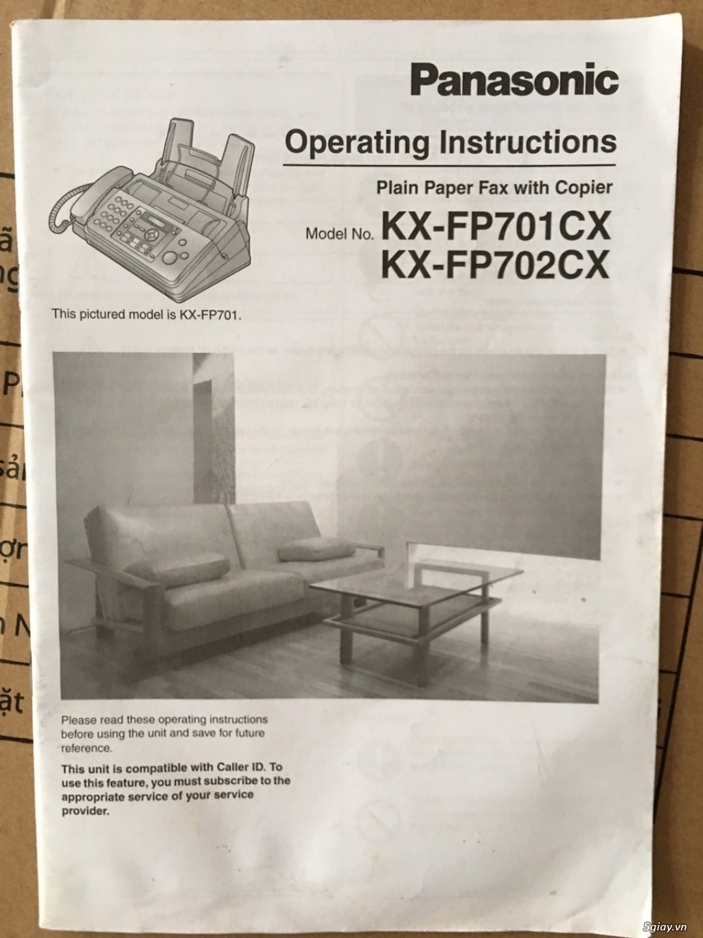 Bán máy FAX Panasonic KX-FP701 mới 99% giá rẻ - 1