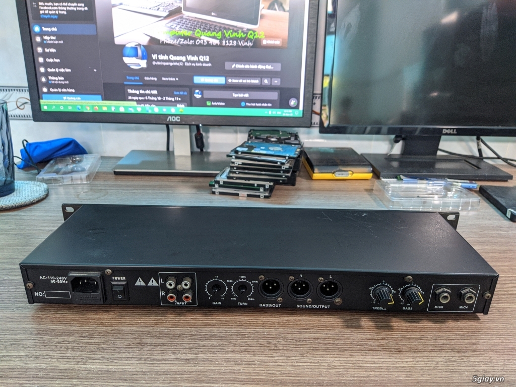 Bán mixer karaoke yamaha dsp-99 - 2