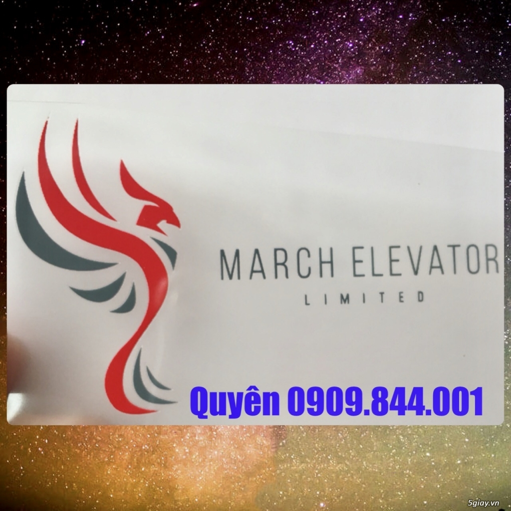 Nhãn ép nhiệt ( tem mác ép nhiệt)