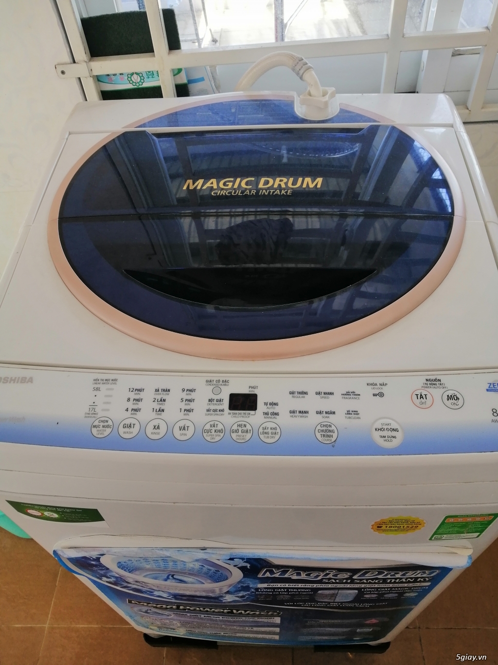 Thanh lý nhanh máy giặt Toshiba 8.2kg - 2