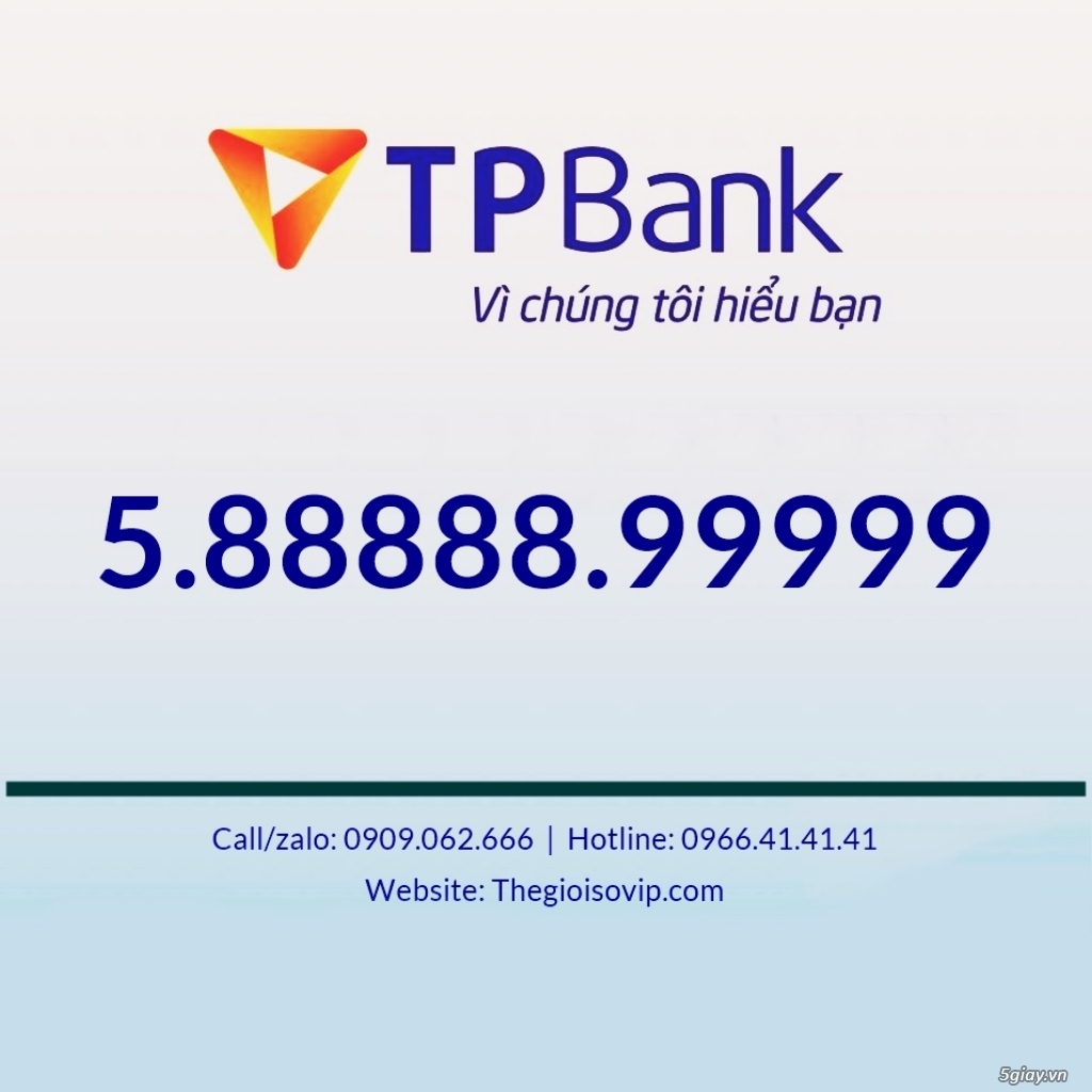 Bán số tài khoản đẹp vip ngân hàng Tpbank bát quý sảnh rồng - 26