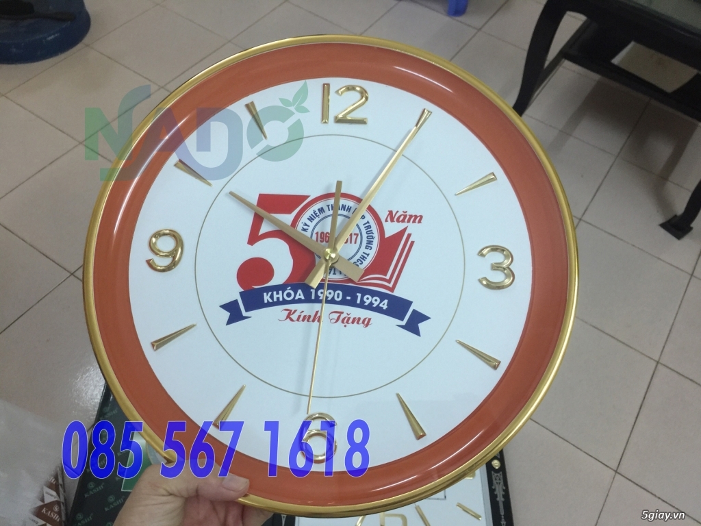 Xưởng sản xuất đồng hồ treo tường theo yêu cầu tại Tân Bình - 6