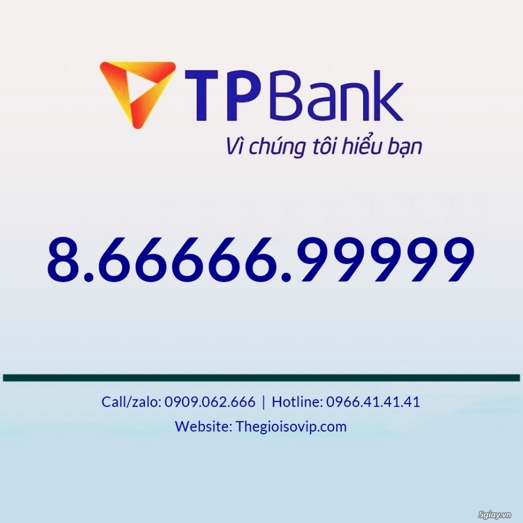 Bán số tài khoản đẹp vip ngân hàng Tpbank bát quý sảnh rồng - 25