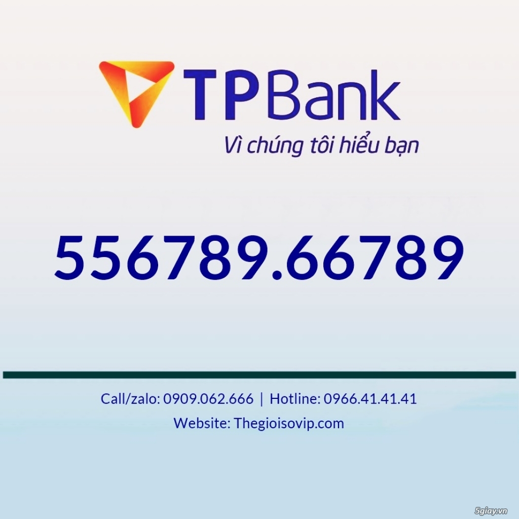 Bán số tài khoản đẹp vip ngân hàng Tpbank bát quý sảnh rồng - 6