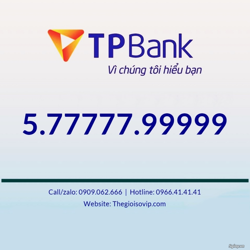 Bán số tài khoản đẹp vip ngân hàng Tpbank bát quý sảnh rồng - 27