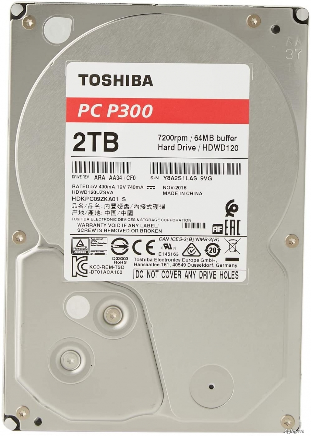cần Mua HDD Toshiba 2TB 7200rpm 3.5