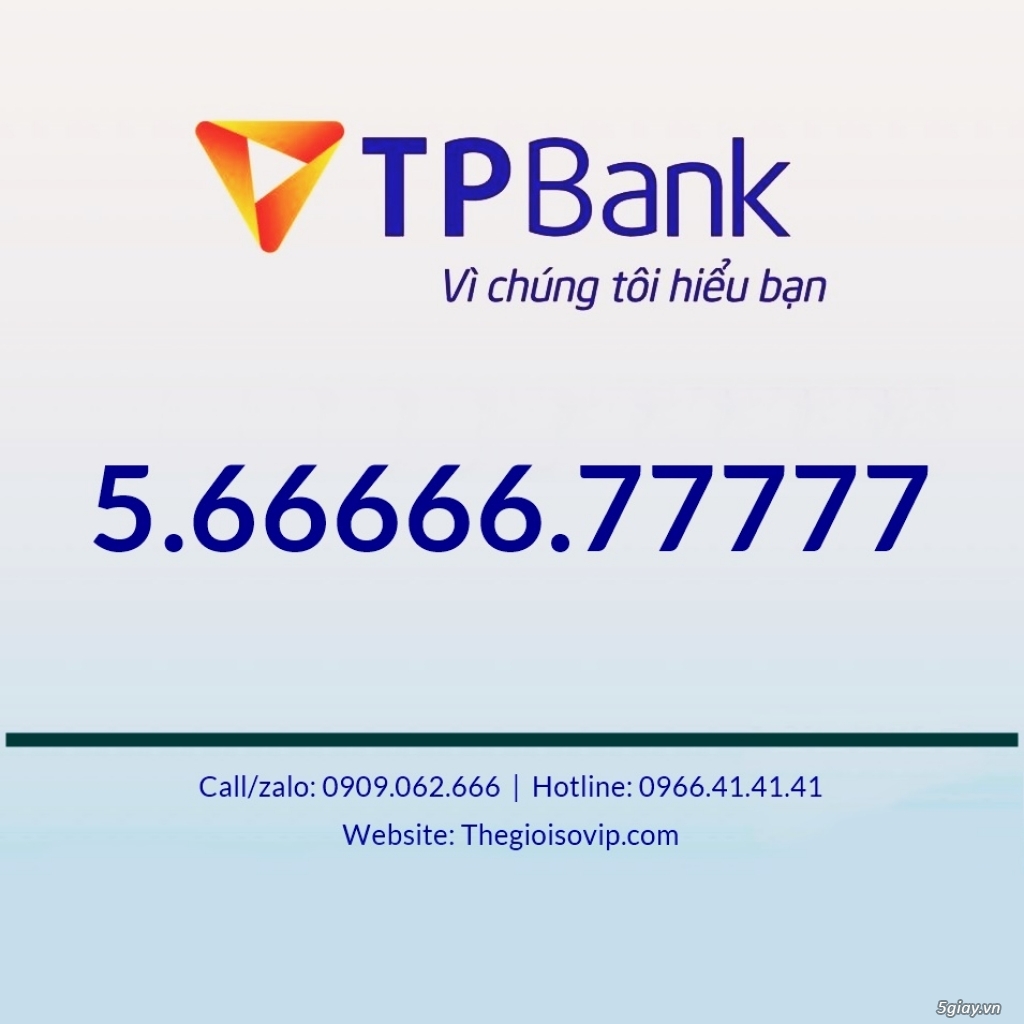 Bán số tài khoản đẹp vip ngân hàng Tpbank bát quý sảnh rồng - 35