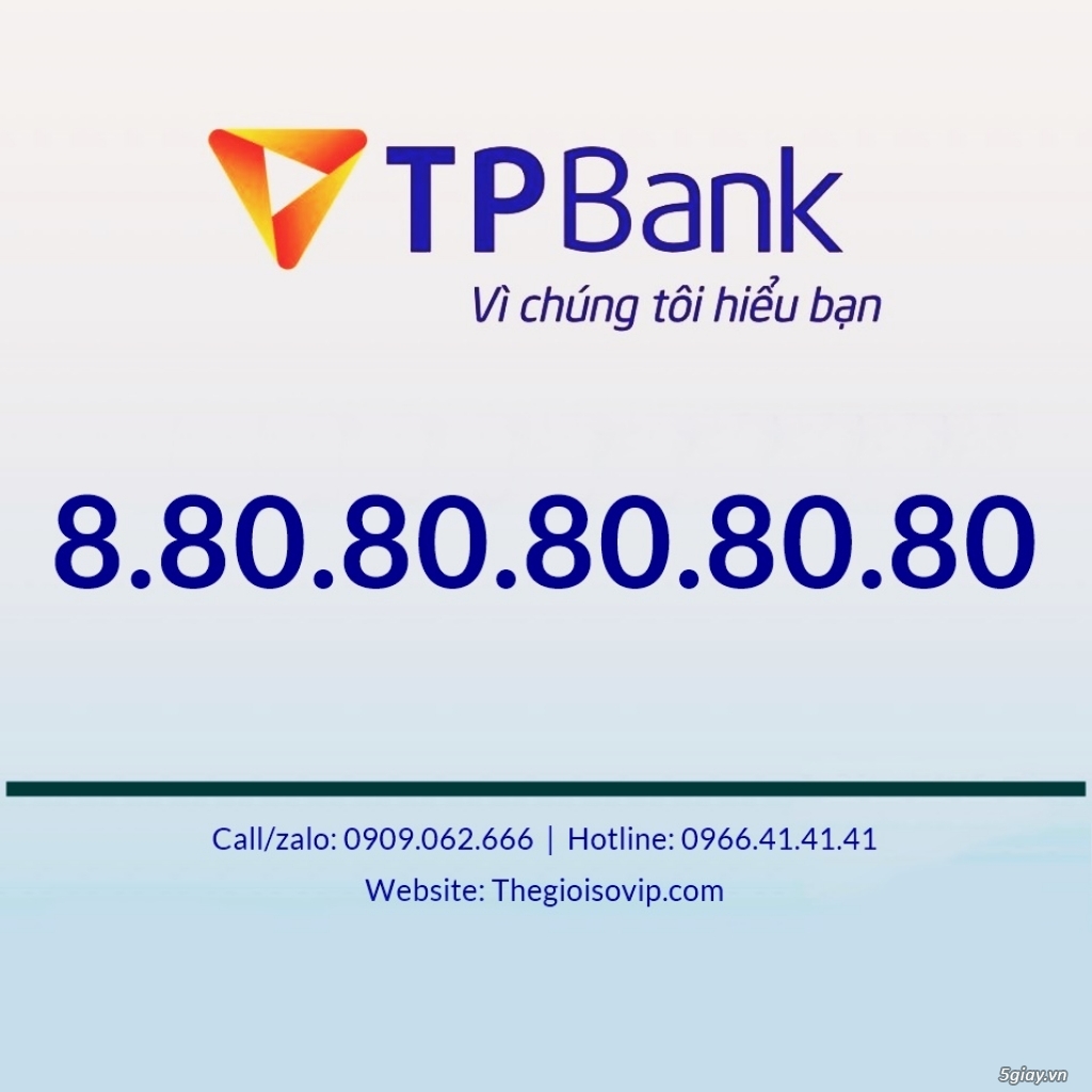Bán số tài khoản đẹp vip ngân hàng Tpbank bát quý sảnh rồng - 40