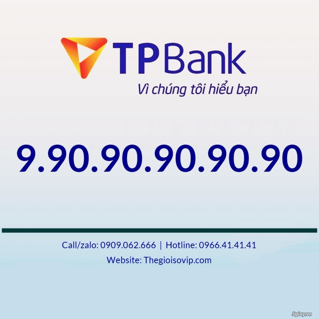 Bán số tài khoản đẹp vip ngân hàng Tpbank bát quý sảnh rồng - 42